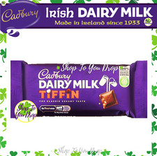 IRISH CADBURY CHOCOLATE DAIRY MILK TIFFIN BAR 53g Present Gift☘️?Cheapest☘️?