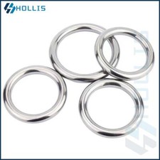 Rings polished metal welded - rings,
