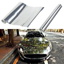 Chrome silver Vinyl Wrap Sticker Decal Self Adhesive for Car