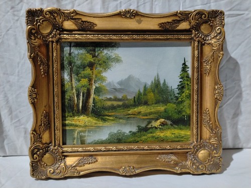 Vintage oil lake - vintage,