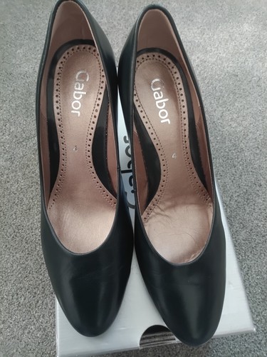Gabor size dark navy shoes - 4,