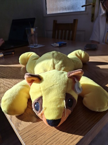 Rusty raccoon plush - rusty,