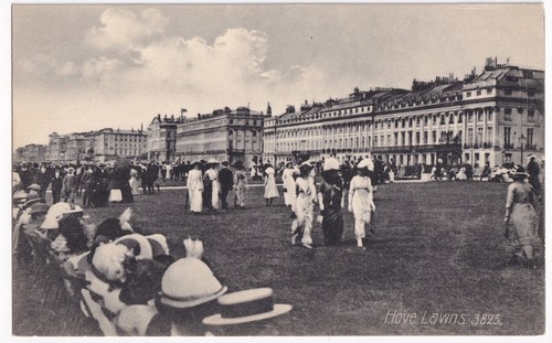 Hove lawns promenade crowd - hove,