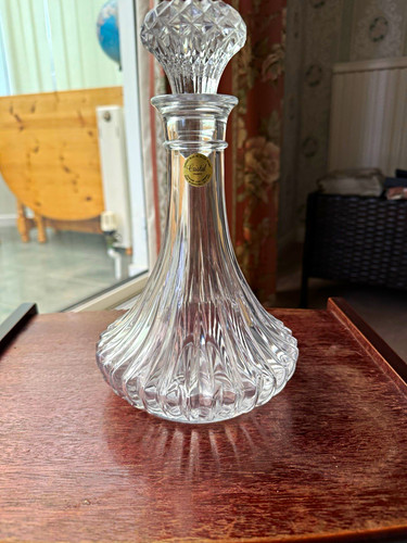 Cristal france clear cut glass - cristal,
