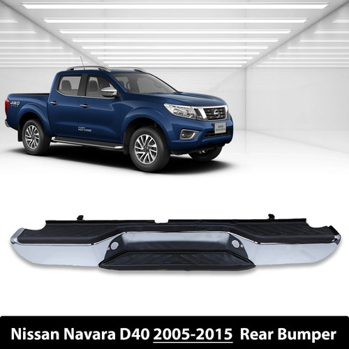 Rear chrome plated back bumper - rear,