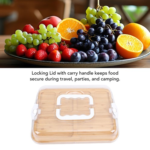 Portable wooden cheese board - portable,