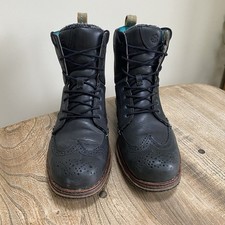 Feud leather brogue boots –