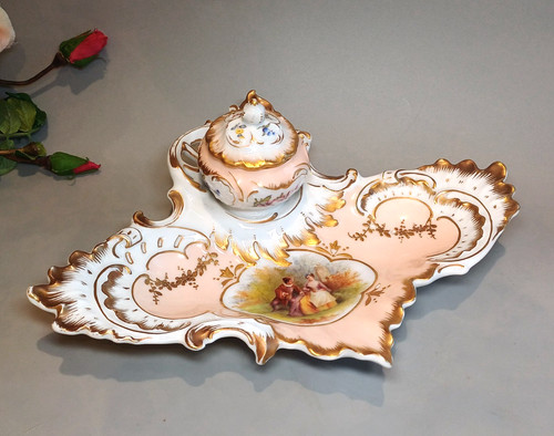 Antique porcelain handpainted - antique,