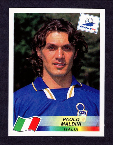 Paolo maldini panini france - paolo,