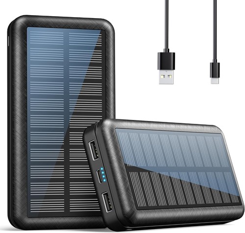 Power bank solar portable - bank,