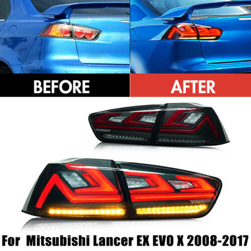 Pair smoked led tail lights - pair,