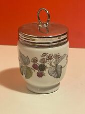 Royal Worcester Egg Coddler - Berries, Vintage Porcelain