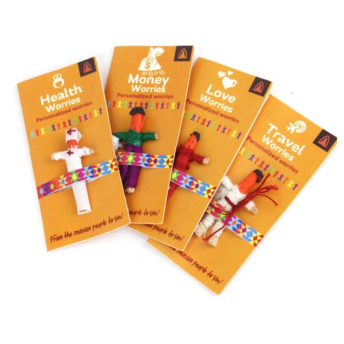 Guatemalan worry dolls genuine - guatemalan,
