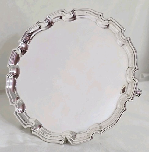 Antique sterling silver tray - tray, /