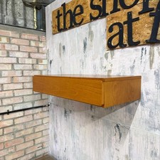 Vintage Beaver & Tapley 33 Floating Single Drawer Unit Mid Century Wall Bracket