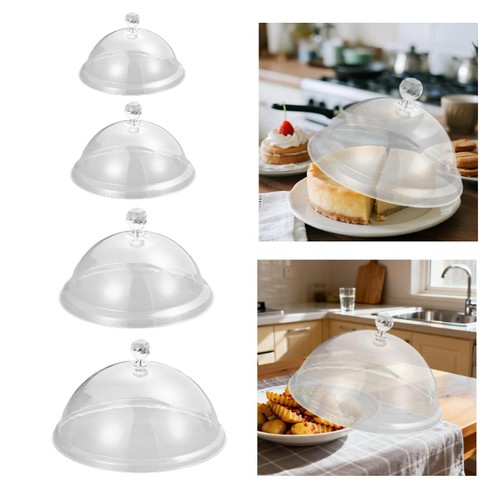 Round cake dome cover clear - cake,