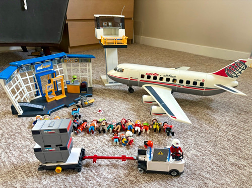 Playmobil airport playset - playmobil,