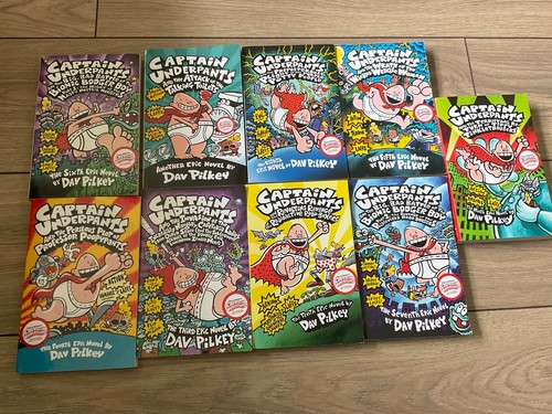 Captain underpants book - underpants, bundle