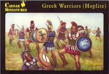 Greek Warriors Hoplite 1/72 Soldiers Figures model Kit CAESAR