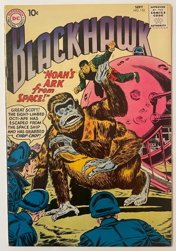 Blackhawk 152 comics silver - dc,