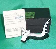 Collectable Cmielow Black & white Porcelain figurine 2005  S Cat / Kitten