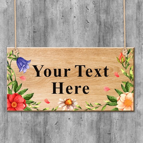 Personalised garden sign - personalised,
