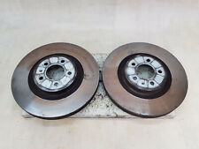 AUDI S4 S5 8T B8 07-13 3.0 V6 PAIR OF FRONT BRAKE DISCS 345MM ONLY DONE 2K MILES