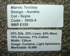 Silk Wool Curtain Fabric