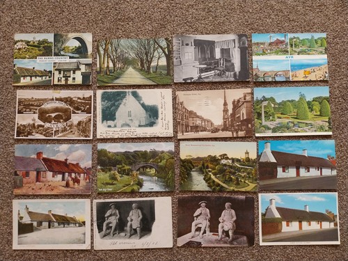 Ayr alloway 16 - postcard, lot