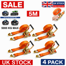 Heavy duty ratchet straps - 4x,
