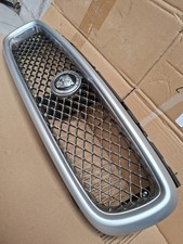 JAGUAR X TYPE FACELIFT FRONT GRILLE SILVER 2007-2010 FAST FREE P+P GRILL