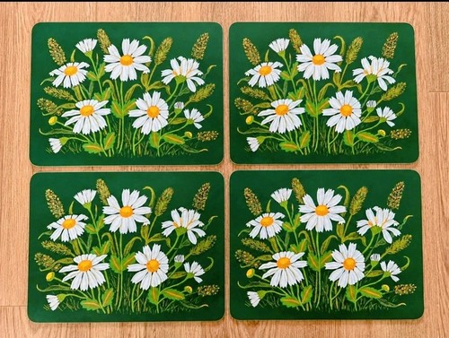 Vintage 70s daisy floral cork - vintage,
