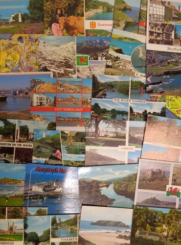 Vintage postcards - uk,
