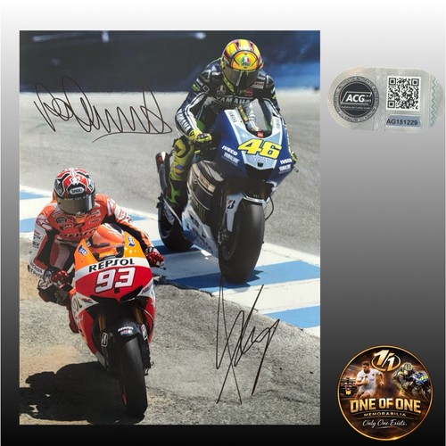 Valentino rossi signed 16x12 - valentino,