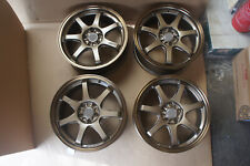 For fn2 ctr itr ek9 dc5 fd2 rsx ep3 integra civic JDM 17" Bronze GP Style wheels