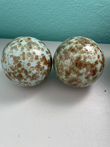 Turquoise brown glazed - 2, turquoise/brown