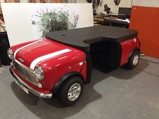 Full Size Classic Mini Cooper Desk Reception Perfect For A Car Dealer  Showroom