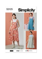 SIMPLICITY 3125 MISSES TOPS