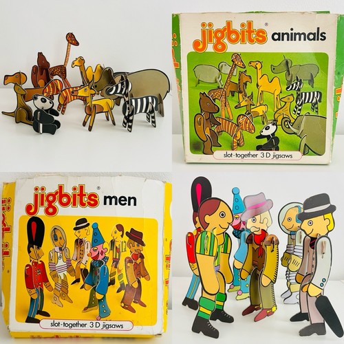 Vintage 1970s jigbits - vintage, animals