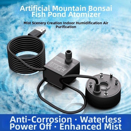 Usb water pump mist maker - water,