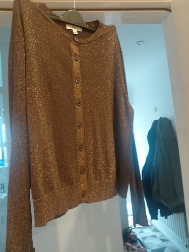 Gold cardigan - gold,