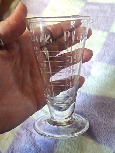 Vintage glass apothecary - vintage,
