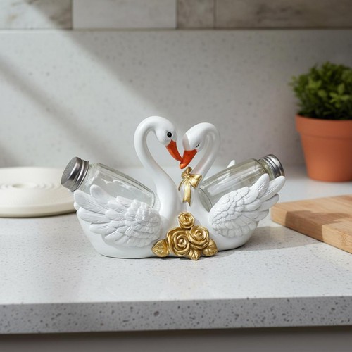 Swan salt and pepper - and,