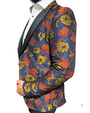 Zara Man Floral Textured