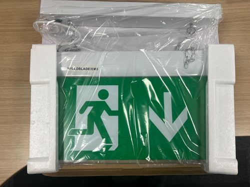 Red arrow led - emergency, exit