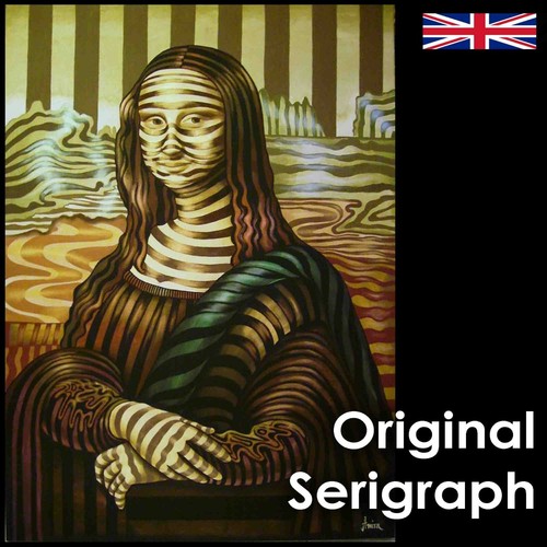 Mona lisa gioconda - pop, art