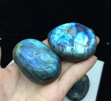 Labradorite palm stone energy - labradorite,