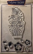 New - Daffodil Spray. Stamp