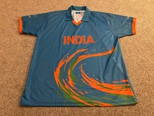 India Cricket Team Jersey Virat Kohli Jersey Ocean Beverages Limited Edition XL
