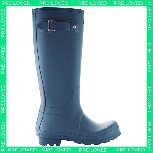 Hunter original tall mens blue - hunter,